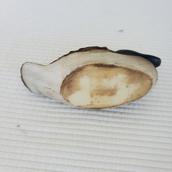 Wood Duck Figurine Bird Vintage 6.5"x3.5" - Picture 5 of 7